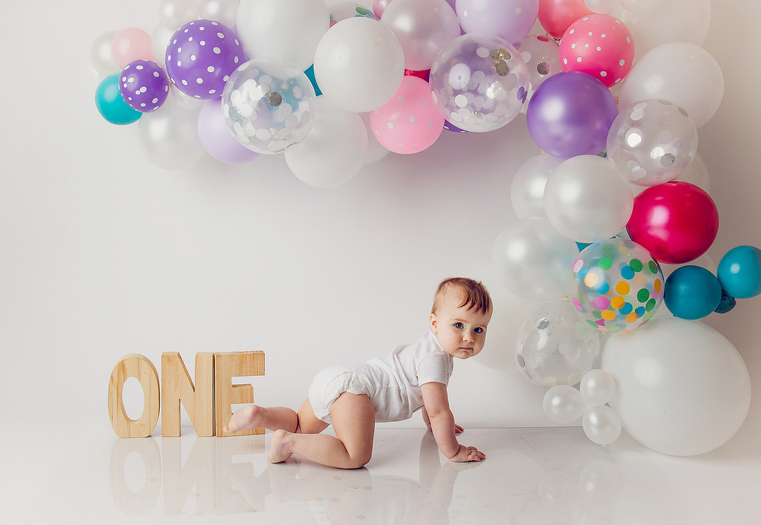 cake smash photography, 1 year photoshoot